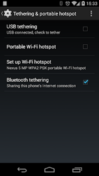 Imagen 0 para Auto Bluetooth Tether