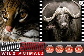 Image 0 for Tile Swap Wild Animals