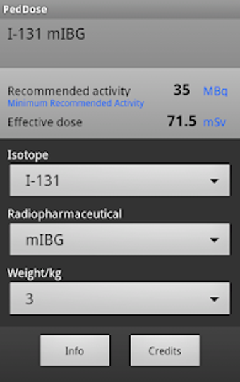 Image 2 for Pediatric Dosage App
