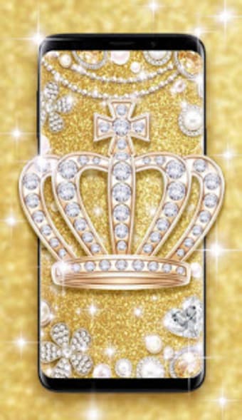 Image 2 for Gold Diamond Crown Live W…