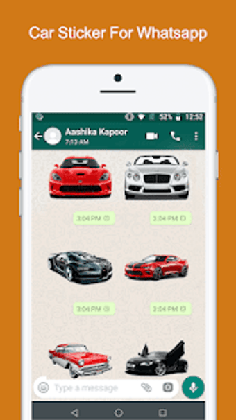 Image 0 for Car Stickers For Whatsapp