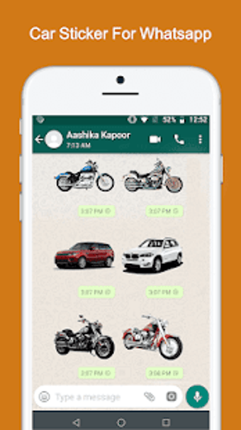 Image 2 for Car Stickers For Whatsapp
