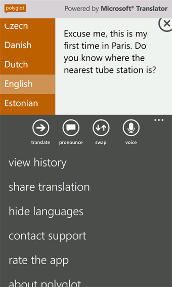 Imagen 2 para Polyglot for Windows 10