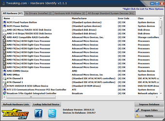 Image 0 for Tweakingcom Hardware Iden…