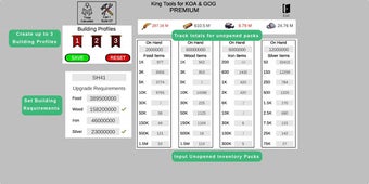Image 0 for King Tools for KOA & GOG