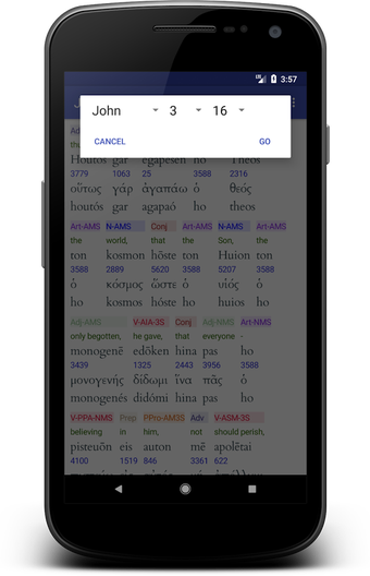 Imagen 2 para Hebrew/Greek Interlinear …