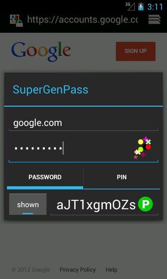 Imagen 0 para Android SuperGenPass