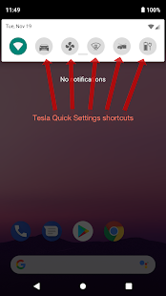 Image 3 for Tesla Quick Settings