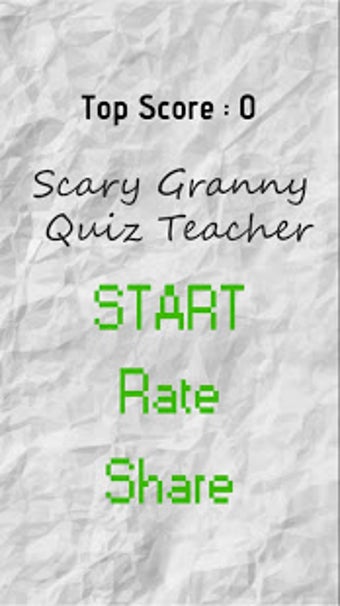 Image 2 for Scary Granny Quiz Teacher