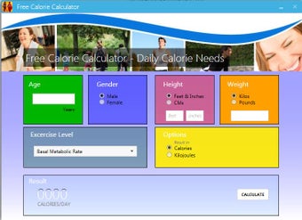Image 0 for Free Calorie Calculator