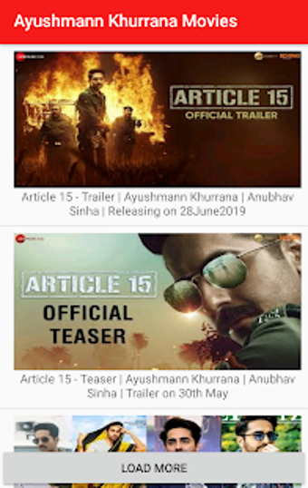 Image 1 for Ayushmann Khurrana Videos…