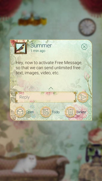 Image 3 for GO SMS RETRO ELEGANCE THE…