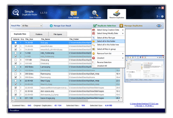 Imagen 2 para Simple Duplicate Finder