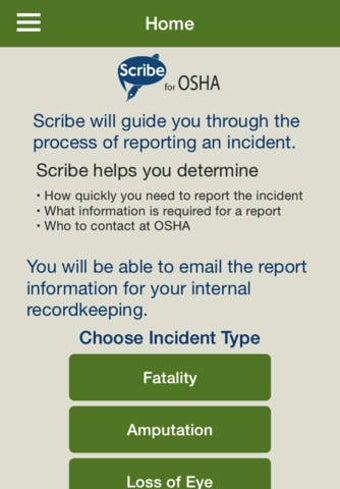Imagen 0 para Scribe for OSHA