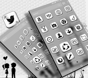 Image 1 for Black And White Launcher …