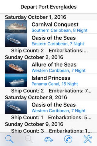 Image 0 for CruiseSchedule Port Everg…