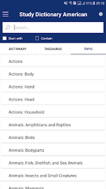 Imagen 0 para Study Dictionary of Ameri…