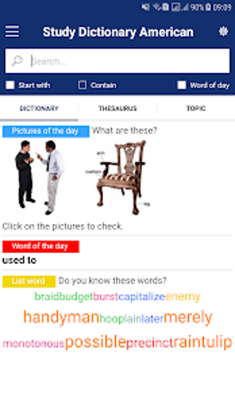 Imagen 2 para Study Dictionary of Ameri…