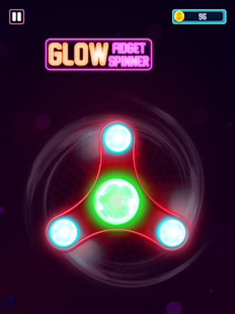 Imagen 0 para Glow Fidget Hand Neon Spi…