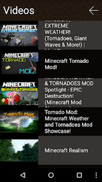 Imagen 2 para Tornado Mod for Minecraft…
