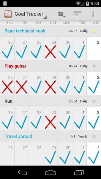 Image 2 for Goal Tracker & Habit Cale…