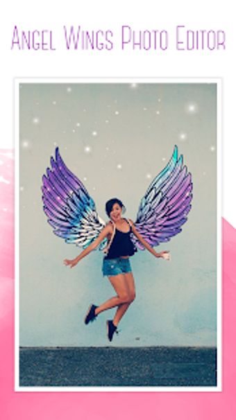 Imagen 1 para Angel Wings Photo Editor