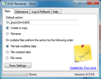 Imagen 0 para Drag & Drop Renamer