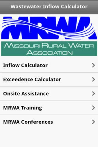 Imagen 0 para Wastewater Inflow Calcula…