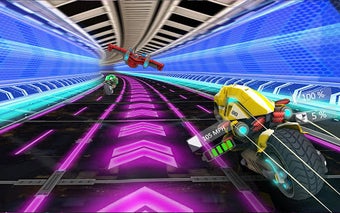 Imagen 2 para Futuristic Tron Bike Race…
