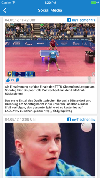 Image 1 for myTischtennis