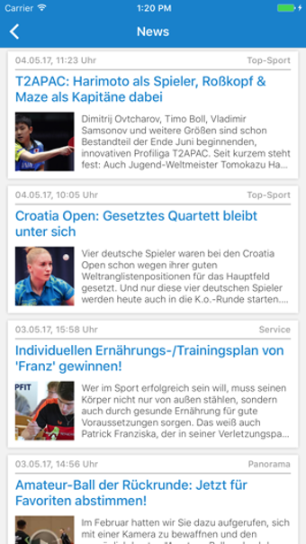 Image 1 for myTischtennis
