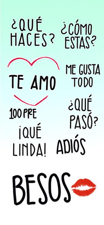Image 1 for Spanish Stickers