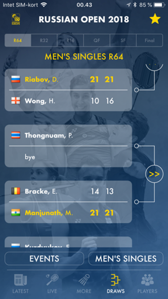 Image 2 for Badminton Live - rank & s…