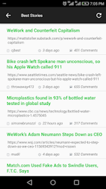 Imagen 1 para Hacker News App