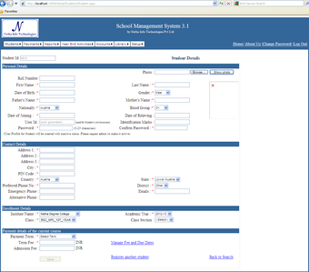 Image 0 for School Management System