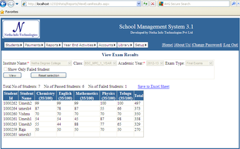 Image 4 for School Management System