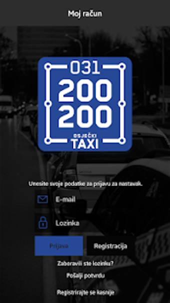 Image 2 for Osjeki taxi  aplikacija z…