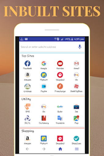 Imagen 1 para Eagle Browser - Fast & Li…