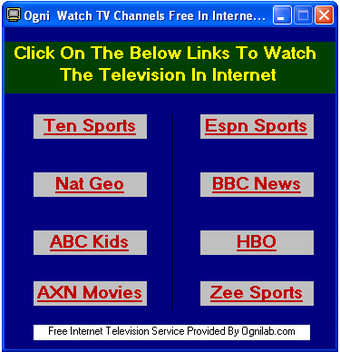 Image 0 for Ogni Internet Live TV Wat…