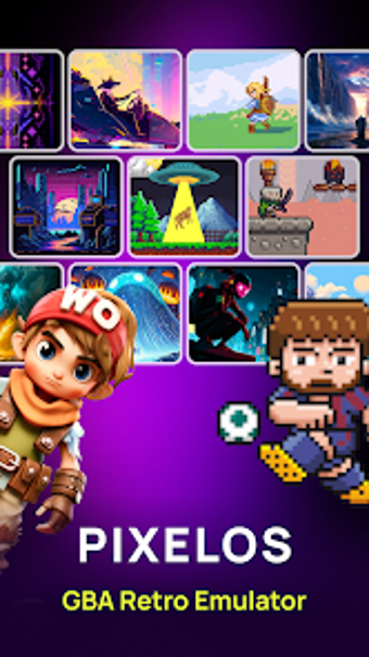 Imagen 0 para Pixelos: GBA Retro Emulat…
