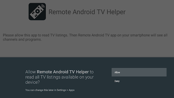 Imagen 1 para Remote Android TV Helper