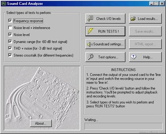 Image 0 for Sound Card Analyzer