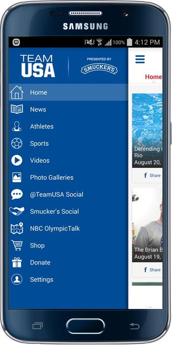 Image 2 for Team USA App