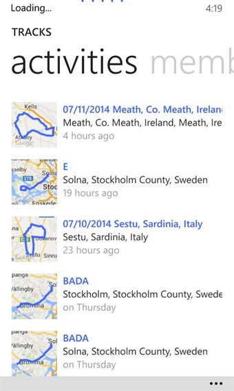 Imagen 2 para Tracks for Strava for Win…