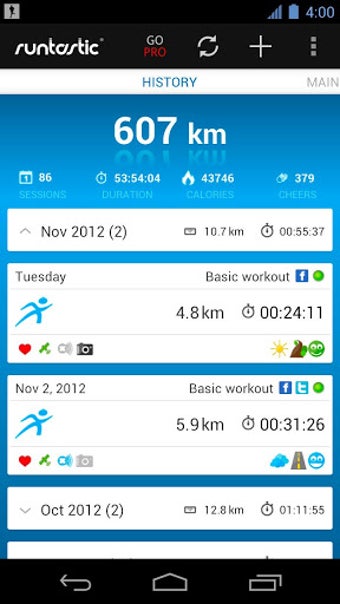 Imagen 0 para runtastic Running & Fitne…