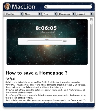Image 0 for MacLion