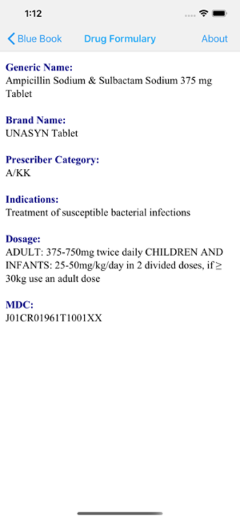 Image 0 for Blue Book Drug Formulary