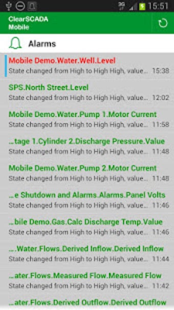 Image 1 for ClearSCADA Mobile