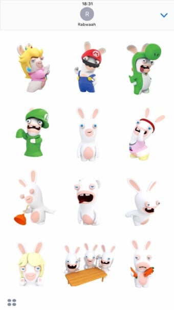 Image 1 for Rabbids Stickers