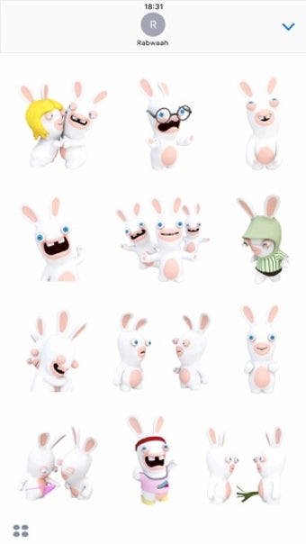 Image 2 for Rabbids Stickers